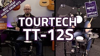 Tourtech TT12S Electronic Drum Kit  Overview amp Demo [upl. by Adlecirg881]