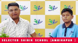 SAINIK SCHOOL AMBIKAPURSELECTED STUDENT parents interview [upl. by Stubbs202]