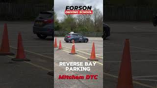 Reverse Bay Parking at Mitcham Driving Test Centre london learnerdriver drivingtest mitcham [upl. by Lienet207]