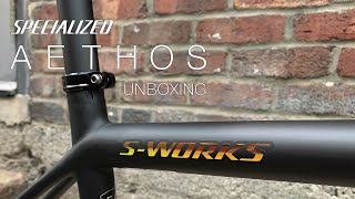 The new Specialized Aethos SWorks Unboxing  600gr [upl. by Rubie]