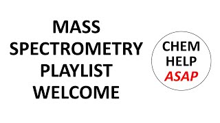 introduction to mass spectrometry  playlist welcome [upl. by Liu]