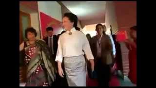 The First Lady of China Peng Liyuan visited Tagore International School in Delhi [upl. by Egide]