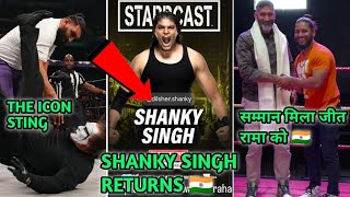 Shanky Singh returns 😲। satnam singh aew । bhupinder gujjer returns in tna। jeet rama meet gururaj [upl. by Yras53]