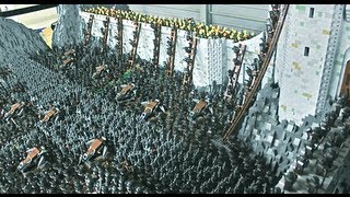 Lego EPIC Helms Deep Battle  Epic Armies Ep 1 [upl. by Ydoc673]