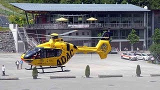 Arbeitsunfall an der Mühlenkopfschanze Rettungshubschrauber [upl. by Karp]