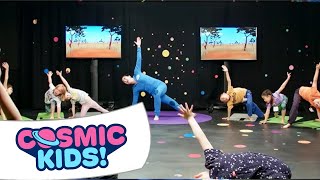 Cosmic Kids Yoga Live  Lulu the Lion Cub [upl. by Supmart]