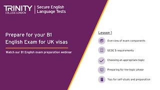 B1 English Exam for UK Visa Practice  Exam Preparation Webinar [upl. by Sset]