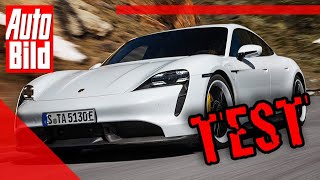 Porsche Taycan 2019 Auto  Test  Fahrbericht  Elektro  Infos [upl. by Garin]