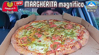 Marcos Pizza® Margherita Magnifico Pizza Review 🍅🍕 theendorsement [upl. by Rockel830]