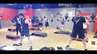 bodypump 129 gym exercise [upl. by Inavoy]