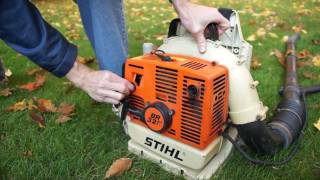 Stihl BR320 Backpack Leaf Blower [upl. by Yehudit]