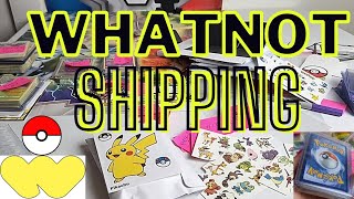 How I Package and Ship Pokemon Trading Cards on WHATNOT [upl. by Cinimmod105]