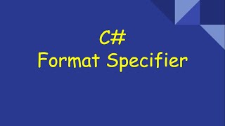 C Format Specifier  Part 2 [upl. by Yltnerb]