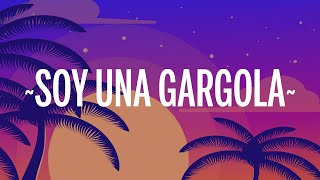 Rauw Alejandro  Soy Una Gárgola LetraLyrics ft Arcangel Randy [upl. by Enylhsa]