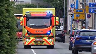 Bundeswehr Intensivtransportwagen ITW BwK Westerstede  Rettung Ammerland 158701 [upl. by Amlet124]