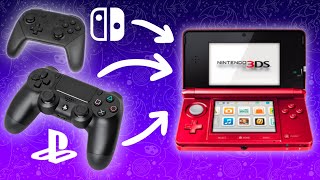 Controlling CFW 3DS with PS4Switch controllers x360ce [upl. by Rashida]