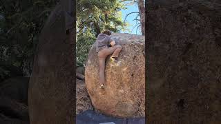 Cyclops V6  Pine Mountain Bouldering Enlightenment Ridge bouldering climbing [upl. by Rockwood]