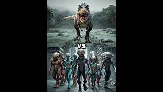 Alien vs T rex vs White Animals  Godzilla lion polar bear king kong Wolf blackpanther hyena [upl. by Mylander]