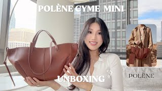 WATCH BEFORE YOU BUY  POLÈNE CYME MINI  HONEST REVIEW  EVERYDAYWORK TOTE 👜✨ [upl. by Lennad]