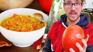 KÜRBISLINSENEINTOPF – Einfaches Rezept für den Herbst – Lecker Lecker 67 [upl. by Yorel]