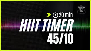 My favorite 20 min 4510 Combo Hiit Timer to build muscle  Mix 114 [upl. by Acire486]