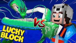 THỬ THÁCH ĐẬP LUCKY BLOCK TRÊN MÌNH THẦN RỒNG DRAGON BALL TRONG MINECRAFT [upl. by Loyce542]