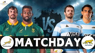 SPRINGBOKS VS ARGENTINA BUILDUP  South Africa vs Argentina Matchday Buildup [upl. by Orgalim587]