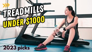 5 Best Treadmills Under 1000 2023 Picks  Best MidRange Treadmills [upl. by Enyale561]