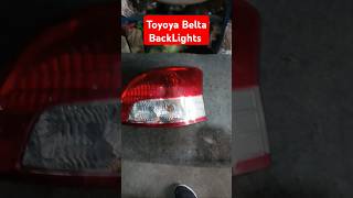 Toyota Belta Backlights ToyotaBeltaBacklamps BeltaLights Beltaksp92 Yarisbacklights BilalGunj [upl. by Rubetta998]