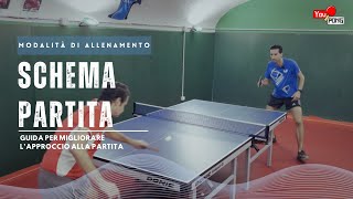 SCHEMI PARTITA 🏓💚 [upl. by Ahsienor]