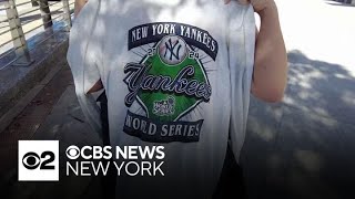 Yankees fans swarm Yankee Stadium team store for 2024 World Series merchandise [upl. by Avan365]