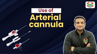 Use of Arterial cannula  DAMS Nursing [upl. by Zollie]