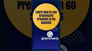 Learn how to use Grammarly Premium in 60 seconds shorts grammarly [upl. by Alyek122]