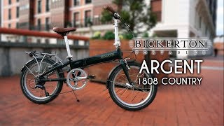 Tu bici plegable para la ciudad Bickerton Argent 1808 Country [upl. by Brezin]