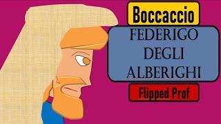 Boccaccio Decameron Federigo degli Alberighi sintesi della trama [upl. by Ecirpac36]