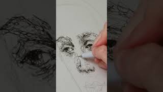 scribble art drawing techniques for creating drawings with chaotic lines [upl. by Onairda]