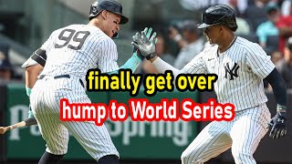 Soto Stanton and Judge Star studded Yankees finally get over hump to World Series [upl. by Dev]