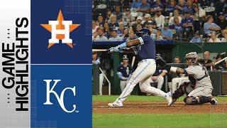 Astros vs Royals Game Highlights 91523  MLB Highlights [upl. by Stacie]