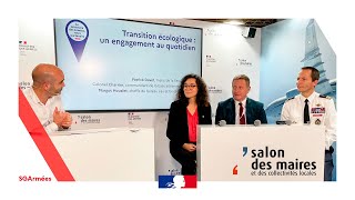 Salon des maires 2023 Transition écologique  un engagement au quotidien [upl. by Alesig]