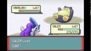 Pokémon Emerald  105 Battle Win Streak at Battle Tower Final Battle [upl. by Iatnahs]