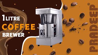 How to use 1 LITRE COFFEE BREWER  ˗ˏˋ☕ˎˊ [upl. by Hammond]