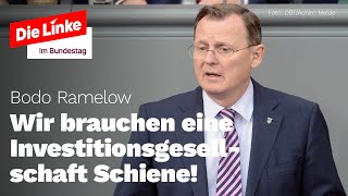 Wir brauchen eine Investitionsgesellschaft Schiene für einen bürgernahen und bezahlbaren Bahnverkehr [upl. by Skerl398]