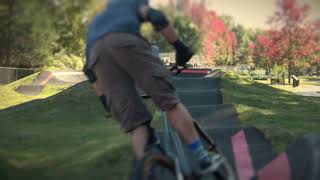 pump track 102324 tiltshift film damage [upl. by Uolyram]