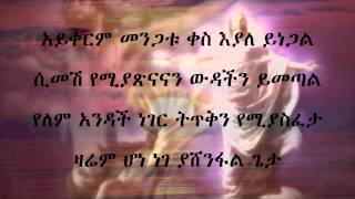 Orthodox mezmur by Habtamu Shibru Aykerm mengatu with lyrics [upl. by Neilson934]