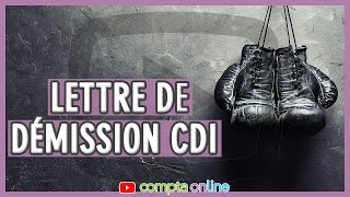 Démission en CDI  procédure et conseils essentiels [upl. by Ria278]