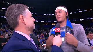 Paolo Banchero PostGame Interview  Detroit Pistons vs Orlando Magic [upl. by Ettellocin]