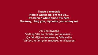 La Femme  Mycose  English Translation and Lyrics [upl. by Hickie]