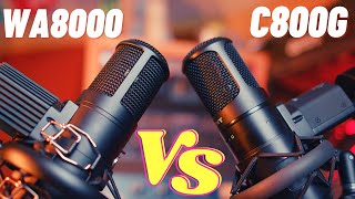 SONY C800G vs WARM WA8000 can you hear the difference in the mix [upl. by Leveridge]