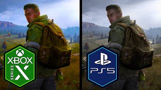 DayZ Xbox Series X vs PS5 Comparison [upl. by Anairdna]