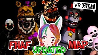 VRChat THIS FNAF MAP JUST GOT A WHOLE LOT SCARIER VRChat Fnaf Map update [upl. by Ekusuy]